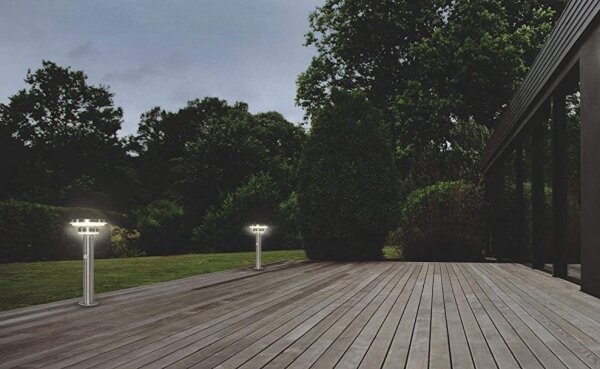 Ledvance - LED Stmievateľná solárna lampa so senzorom CIRCLE LED/6W/3,2V IP44