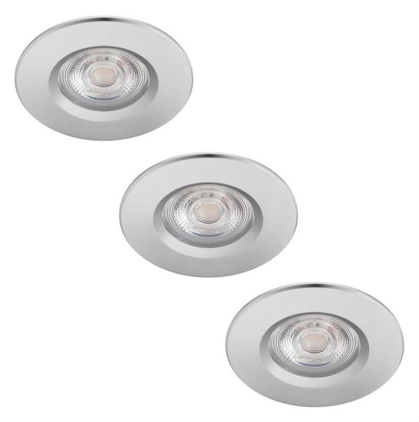 Philips - SADA 3x LED Stmievateľné kúpeľňové svietidlo DIVE LED/5W/230V IP65