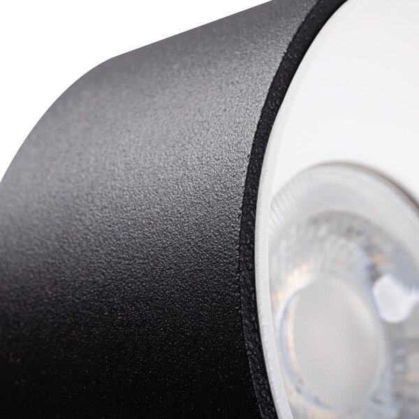 Kanlux 27577 - Podhľadové svietidlo MINI RITI 1xGU10/25W/230V čierna/biela