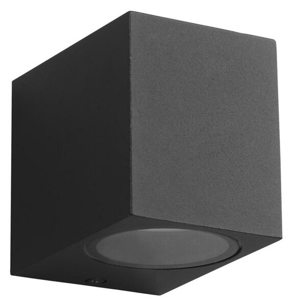 Vonkajšie nástenné svietidlo BOKA 1xGU10/60W/230V IP44 čierna