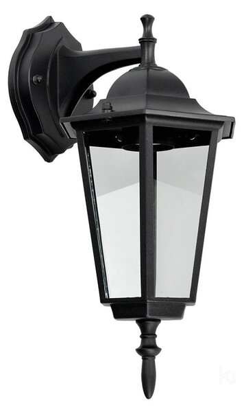 Vonkajšie nástenné svietidlo 1xE27/60W/230V IP44 čierna