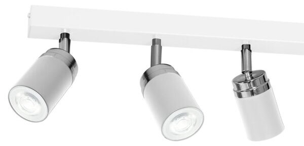 Bodové svietidlo RENO 6xGU10/8W/230V biela/chróm