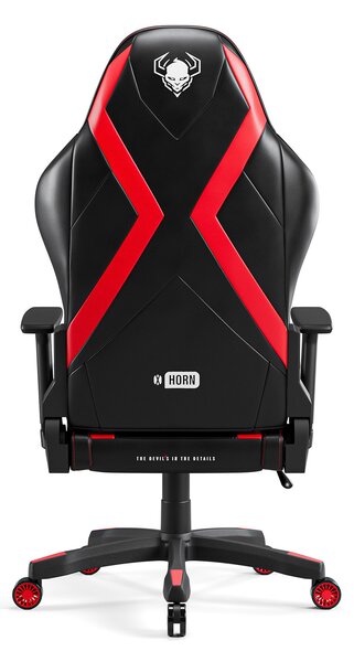 Herné kreslo Diablo X-Horn 2.0 Normal Size, čierno-červené