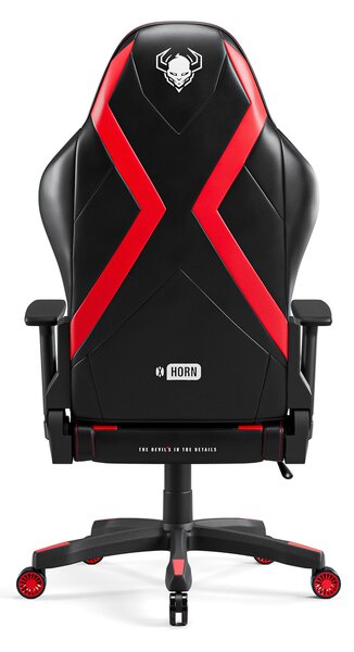 Herné kreslo Diablo X-Horn 2.0 King Size, čierno-červené