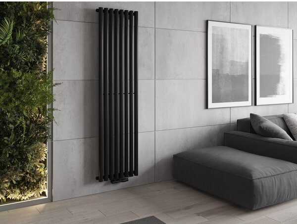 Mexen Nevada, vykurovacie teleso 1800 x 480 mm, 940 W, čierna, W201-1800-480-00-70