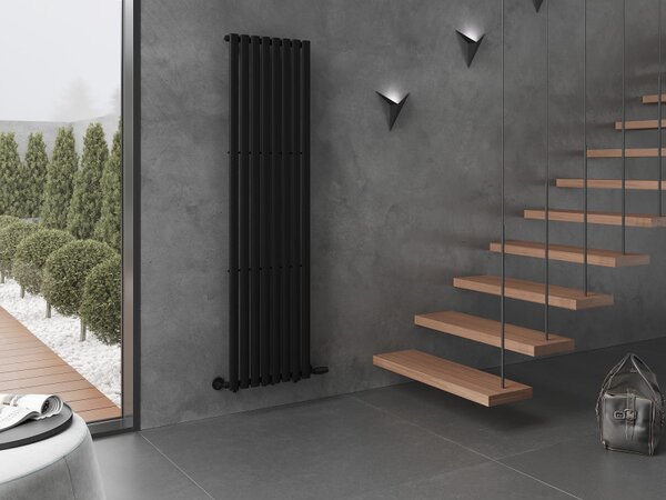 Mexen Oregon, vykurovacie teleso 1800 x 480 mm, 805 W, čierna, W202-1800-490-00-70
