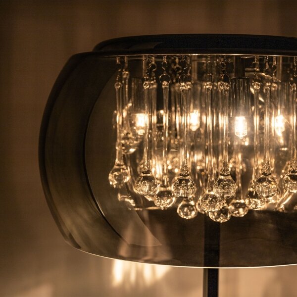 Zuma Line F0076-04A-F4FZ - Krištáľová stojacia lampa CRYSTAL 4xG9/42W/230V