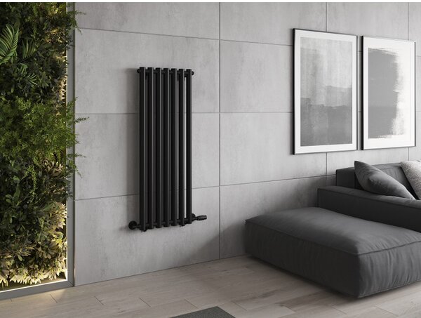 Mexen Texas, vykurovacie teleso 1200 x 460 mm, 502 W, čierna, W203-1200-460-00-70