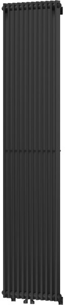 Mexen Kansas, vykurovacie teleso 1800 x 420 mm, 975 W, čierna, W204-1800-420-00-70
