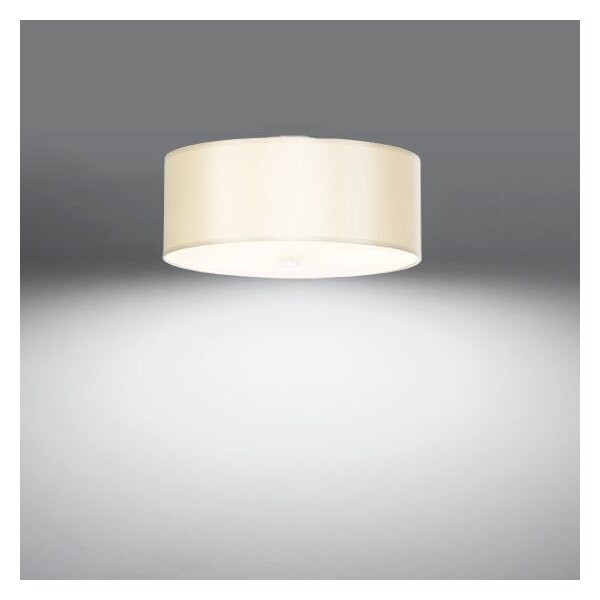 Sollux SL.0759 - Stropné svietidlo SKALA 3xE27/60W/230V pr. 30 cm biela