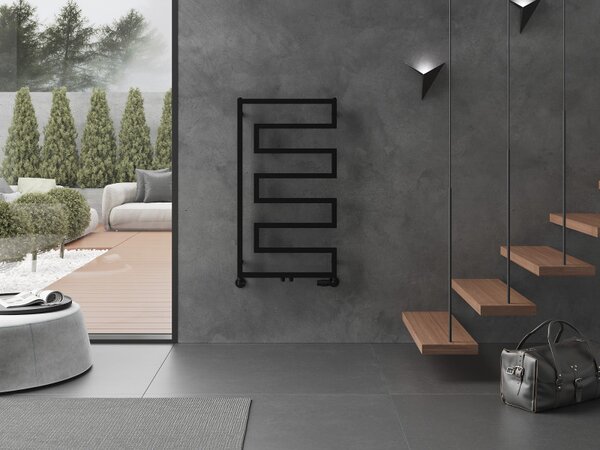 Mexen Florida, vykurovacie teleso 1080 x 600 mm, 358 W, čierna, W206-1080-600-00-70