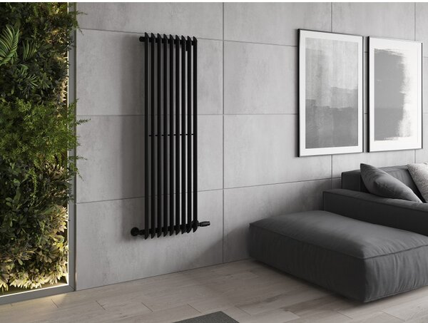 Mexen Atlanta, vykurovacie teleso 1500x460 mm, 894 W, čierna, W211-1500-460-00-70