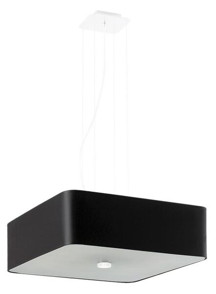 Sollux SL.0774 - Luster na lanku LOKKO 5xE27/60W/230V 45 cm čierna