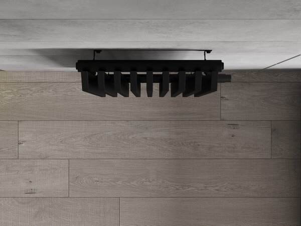 Mexen Aurora, vykurovacie teleso 1200x450 mm, 917 W, čierna, W212-1200-450-00-70