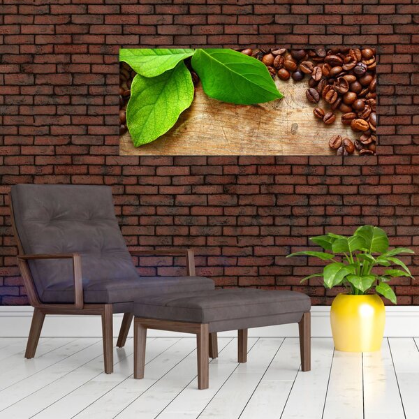 Obraz - Káva (120x50 cm)
