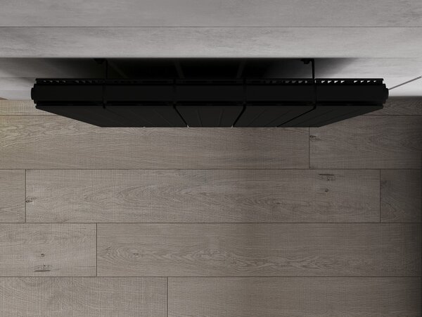 Mexen Waco, vykurovacie teleso 1544 x 694 mm, 2209 W, čierna, W217-1544-694-00-70
