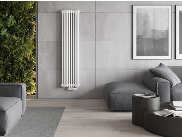 Mexen Denver, vykurovacie teleso 1600 x 378 mm, 1487 W, biela, W215-1600-378-00-20