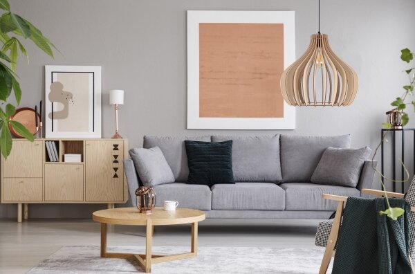 Luster na lanku WILL 1xE27/60W/230V čierna