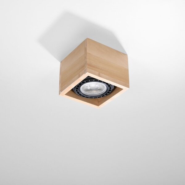 Sollux SL.0915 - Stropné svietidlo QUATRO AR111 1xGU10/40W/230V buk
