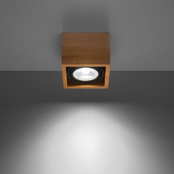 Sollux SL.0915 - Stropné svietidlo QUATRO AR111 1xGU10/40W/230V buk