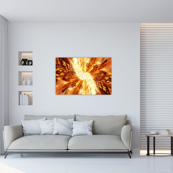 Obraz - Abstrakcia (90x60 cm)