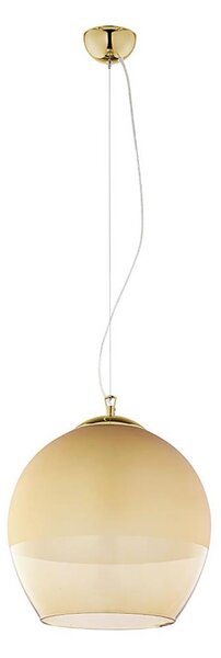 Luster na lanku BOULETTE 1xE27/60W/230V zlatá