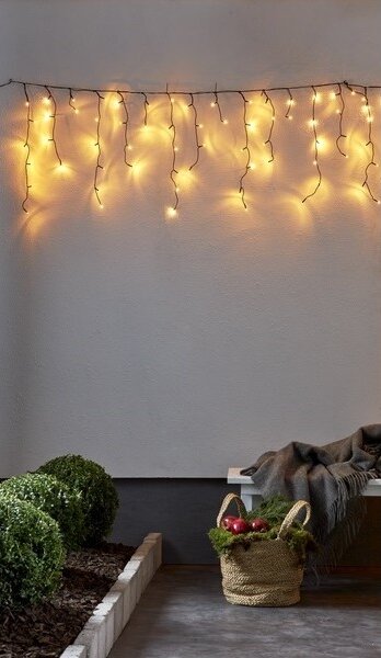 Eglo 410823 - LED Vonkajší vianočný reťazec GOLDEN 240xLED 6,4 m teplá biela IP44