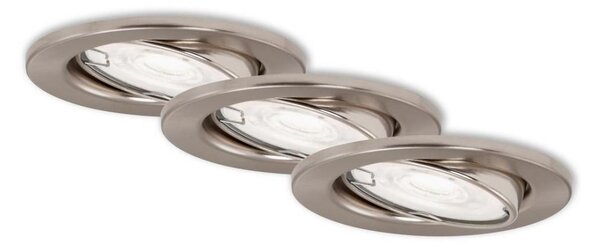 Briloner 7182-032-SADA 3xLED Stmievateľné kúpeľňové svietidlo 1xGU10/5W/230V IP23