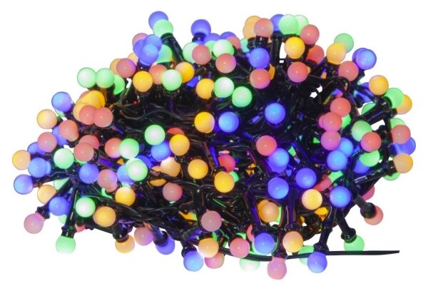 Eglo -LED Vonkajší vianočný svetelný reťazec BERRY MINI 700xLED/8 funkcií 19m viacfarebný IP44