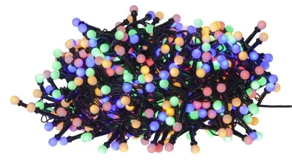 Eglo -LED Vonkajší vianočný svetelný reťazec BERRY MINI 700xLED/8 funkcií 19m viacfarebný IP44