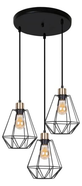 Luster na lanku PRIMO 3xE27/60W/230V