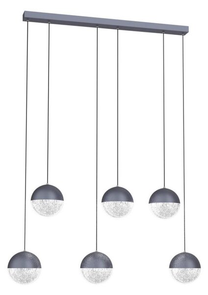 LED Luster na lanku FURNI 6xLED/5W/230V