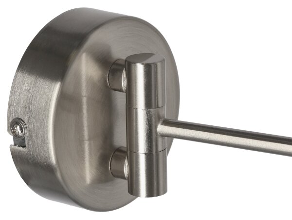 Nástenná lampička COPENHAGEN 1xE14/40W/230V matný chróm