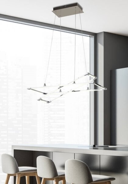 LED Luster na lanku KSEROS LED/35W/230V