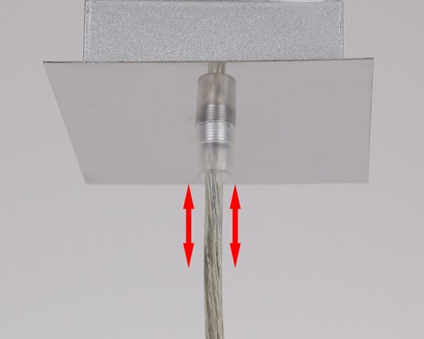 Luster na lanku ODEN 1xG9/40W/230V pr. 12 cm