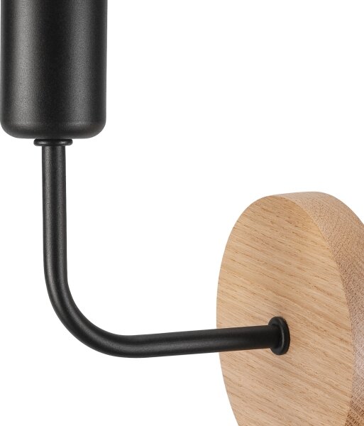 Nástenné svietidlo VITO OAK 1xE27/60W/230V