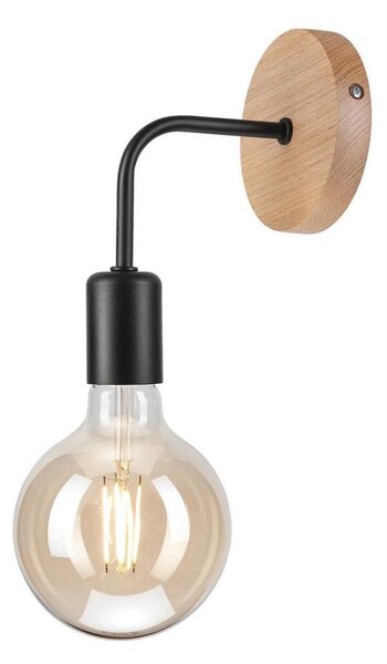 Nástenné svietidlo VITO OAK 1xE27/60W/230V