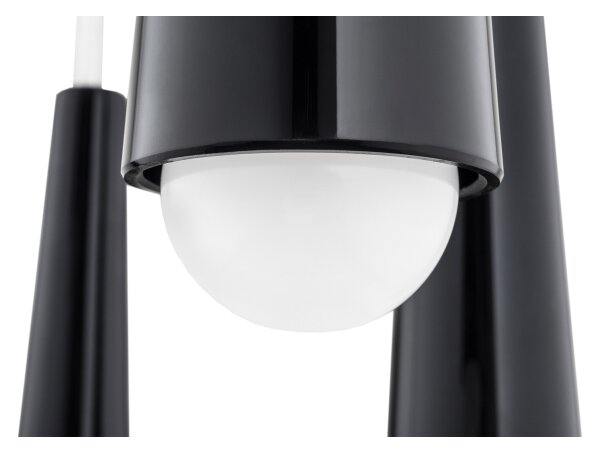 Argon 2103 - Luster na lanku HOLLYWOOD 5xE14/7W/230V čierna
