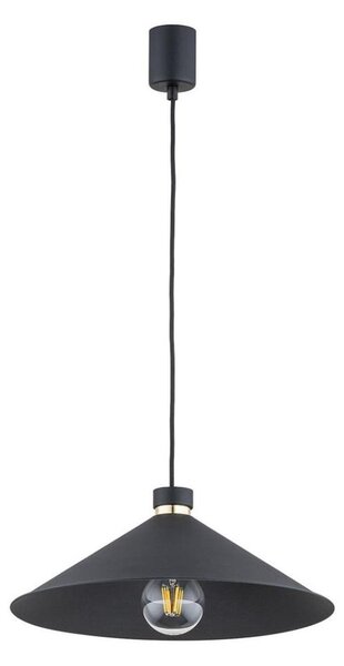 Argon 4695 - Luster na lanku NASHVILLE 1xE27/15W/230V čierna