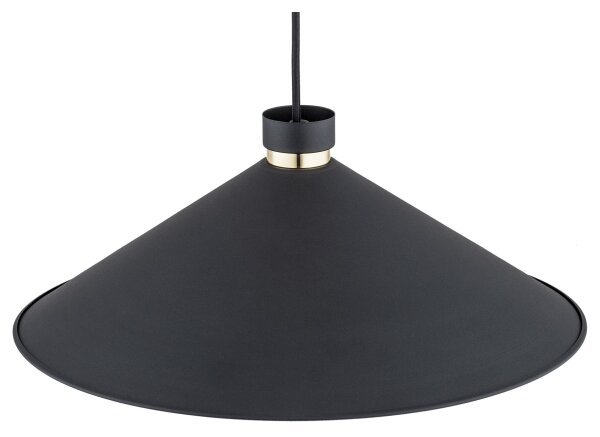 Argon 4695 - Luster na lanku NASHVILLE 1xE27/15W/230V čierna