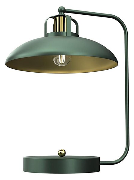 Stolná lampa FELIX 1xE27/60W/230V zelená