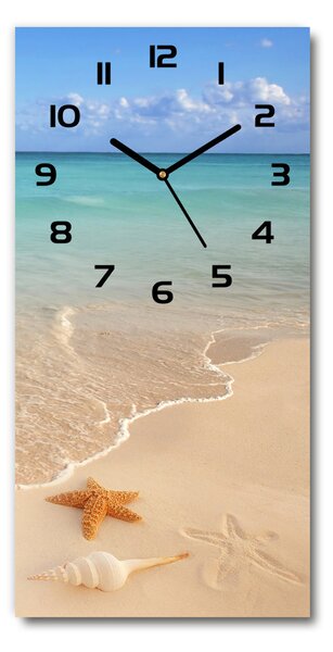 Nástenné hodiny Hviezdice na pláži
