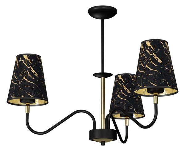 Luster na tyči HERMES 3xE27/60W/230V