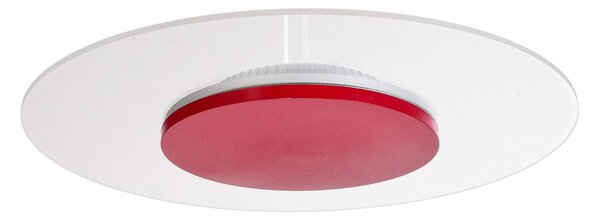 Stropné svietidlo Zaniah LED, 360° svetlo, 24 W, červené
