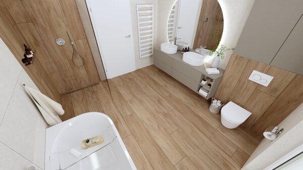 Vermont Walnut Anti-slip 26x160 R