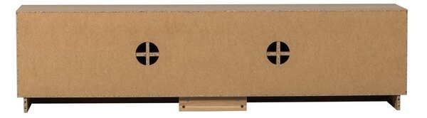 TV stolík z dubového dreva v prírodnej farbe 200x52x45 cm Zuma – WOOOD
