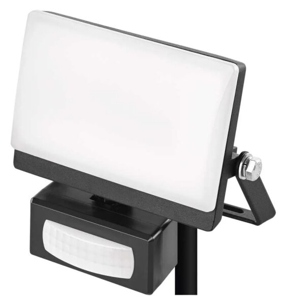 LED reflektor s pohybovým senzorom TAMBO EVO LED/10W/230V 4000K IP44 čierny