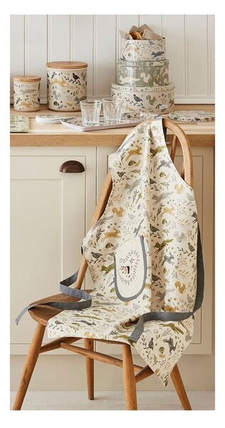 Bavlnená kuchárska zástera Cooksmart ® Woodie