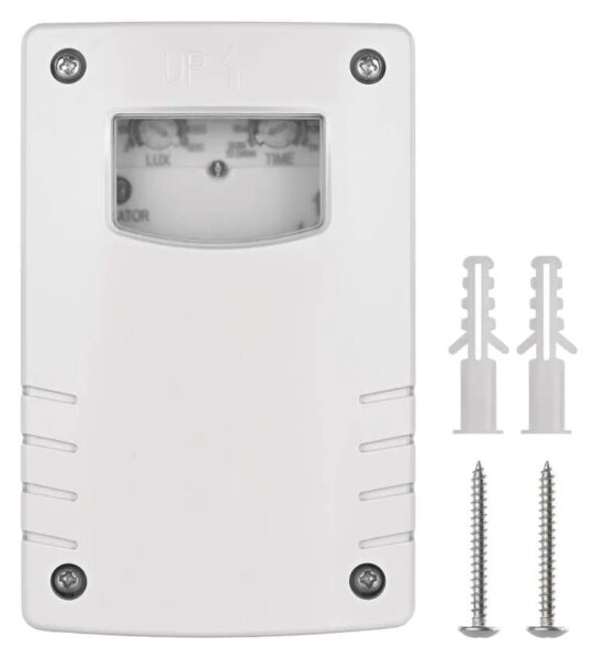 Súmrakový spínač 1800W/230V IP65 biely