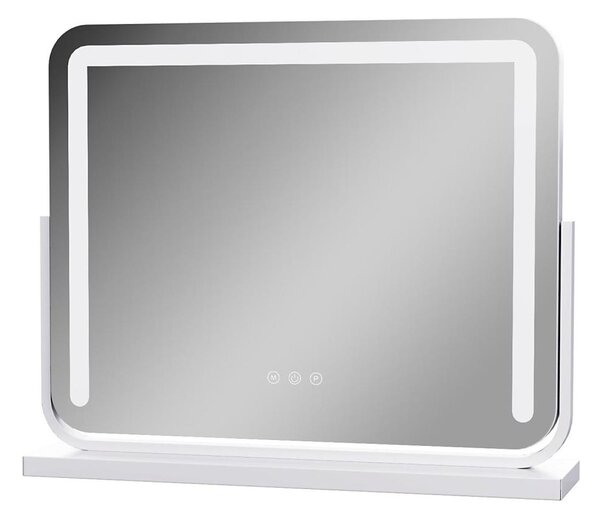 Brilagi -LED Stmievateľné make-up zrkadlo CALIFORNIA LED/22W/230V 58x43 cm biela